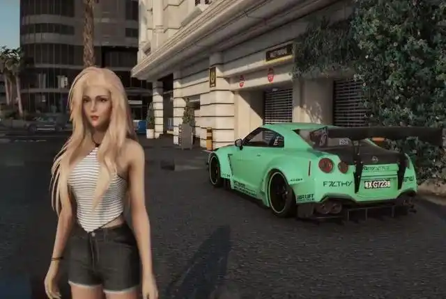 将gta5中所有的女性npc换成自己喜欢的小姐姐会怎样