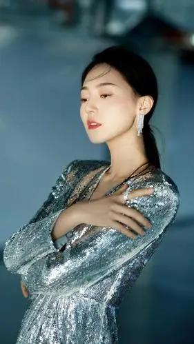 黄梦莹性感亮片短裙魅惑写真