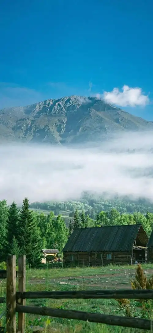 8张山峰风景高清手机壁纸