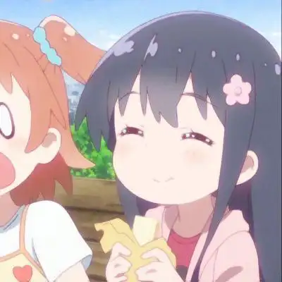 精致好看的动漫三人组闺蜜头像