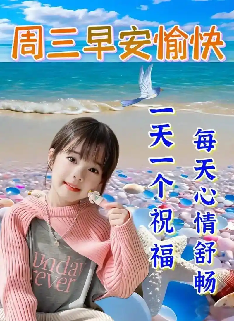 7月26日周三早上好,祝福语图片早安问候语