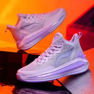 利刃3音速10篮球鞋大童实战新款12驭帅14幻影韦德9莆田男 薰衣草 紫色