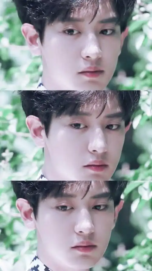 软锦朴灿烈拼接壁纸背景锁屏