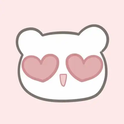 超呆萌可爱的头像哦!愿世间美好与你环环相扣