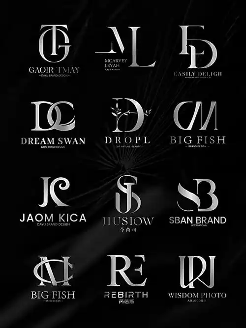 高级感的字母组合logo怎么设计