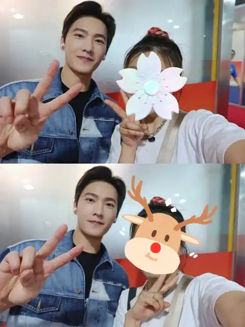 杨洋又又又和别人合影了