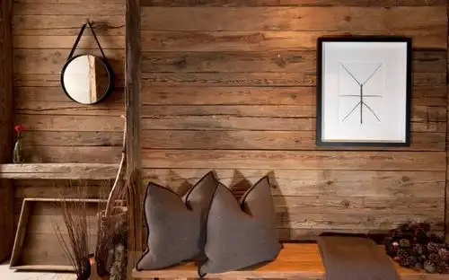 木质装饰融入空间,体现自然美感!