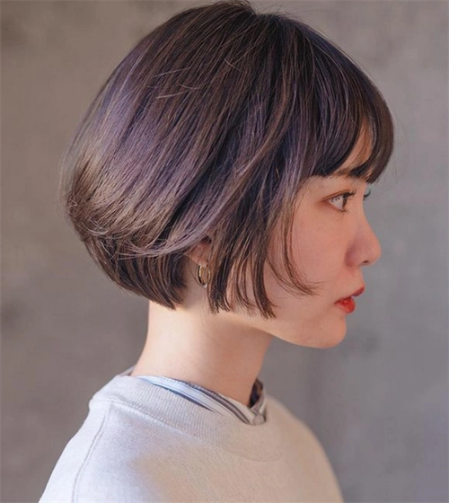 日网票选人气短发造型top3:迷你鲍伯短发