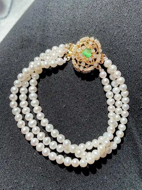 珍珠手链手工diy00690069