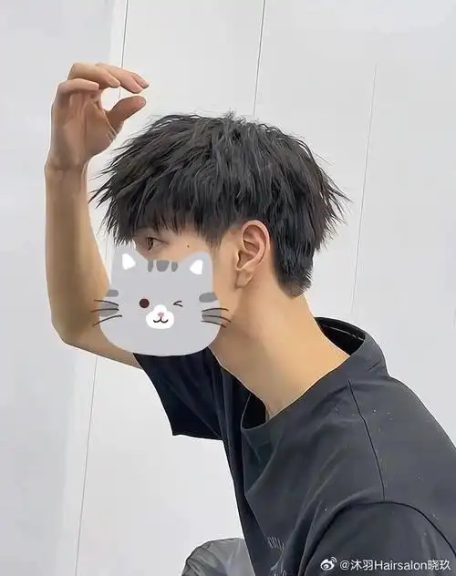 冒个泡##男生发型设计##昆明男生发型设计晓玖##昆明沐羽hairsalo