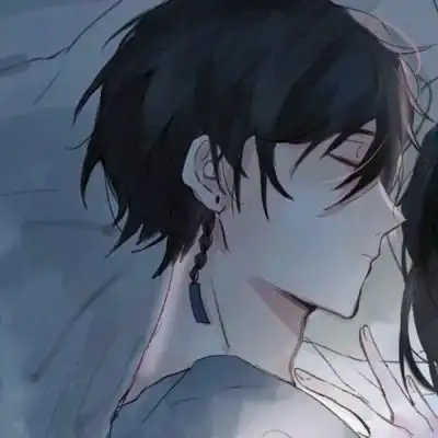 动漫情侣头像二人专用稀有一人一半 cp感十足