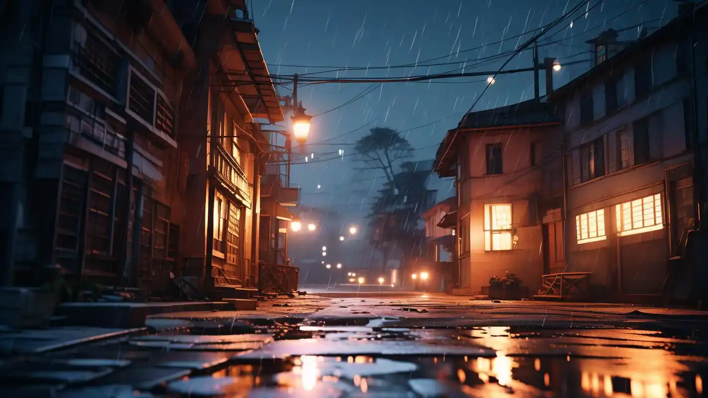 老房子壁纸,复古韵味92