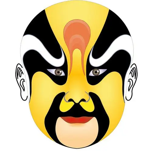 实力厂家定制pvc软胶冰箱贴卡通磁性贴创意旅游纪念品京剧脸谱