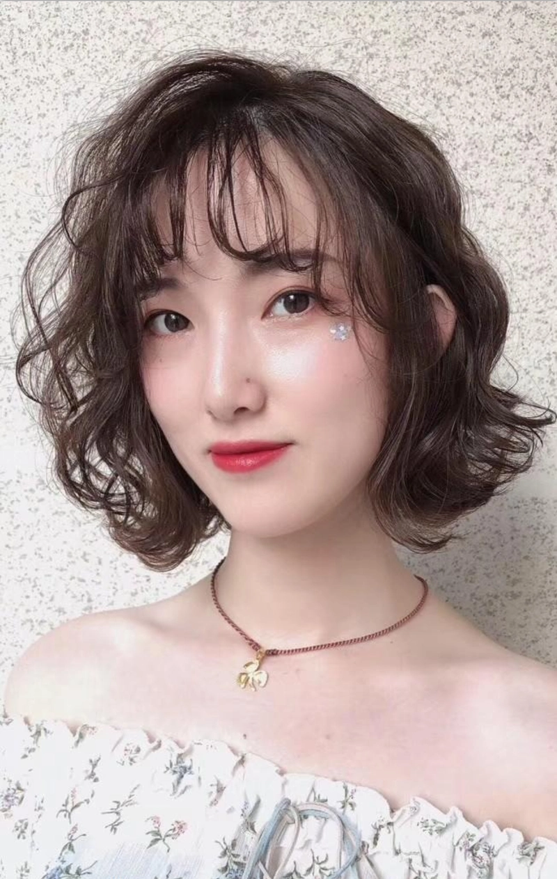 原创最洋气烫发20款蓬松时尚显发量适合头发细软少的女性