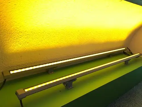 24w七彩内控渐变led洗墙灯