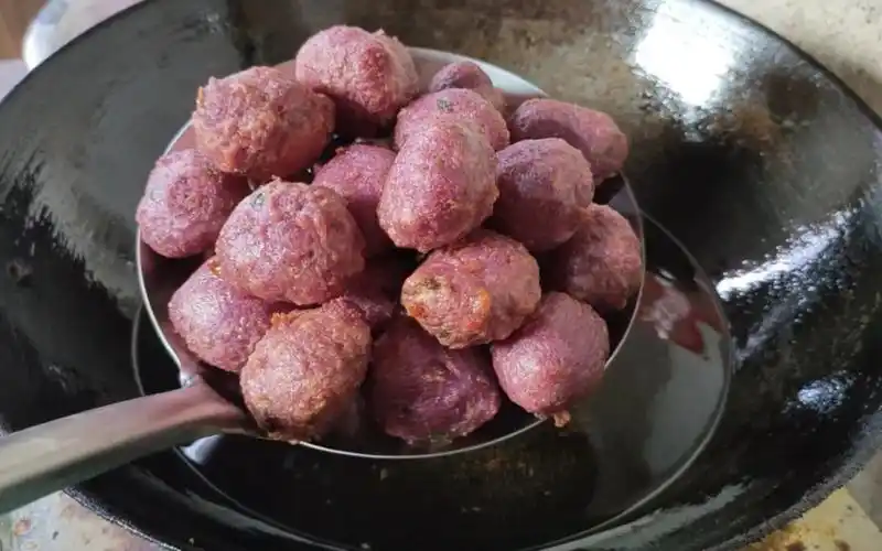 江西特色小吃油炸薯包,外焦里嫩好看又好吃,你们会做吗?