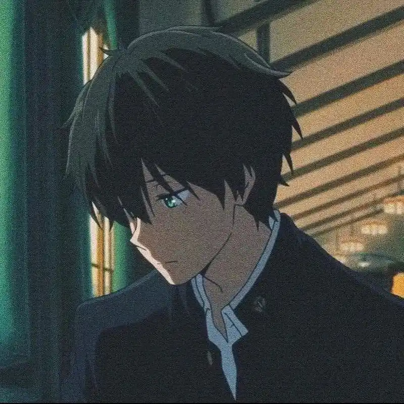 动漫男头 #折木奉太郎 #高清头像 #日漫 - 抖音