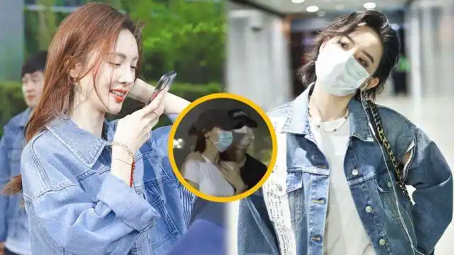 金晨李斯丹妮挽手散步,《大碗宽面》的友谊,网友:恋情实锤 #金晨李斯