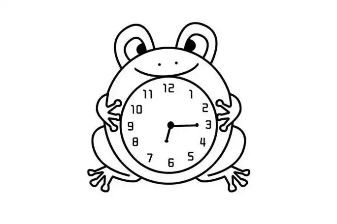 儿童画钟简笔画闹钟简笔画图片 闹钟如何画的卡通钟表简笔画手抄报