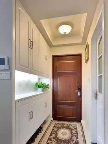 玄关鞋柜别乱装,2019年都流行这样设计,实用与美观兼并!