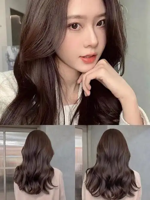 巨显白的巧克力色谁染谁好看#小红薯头发光泽超级好