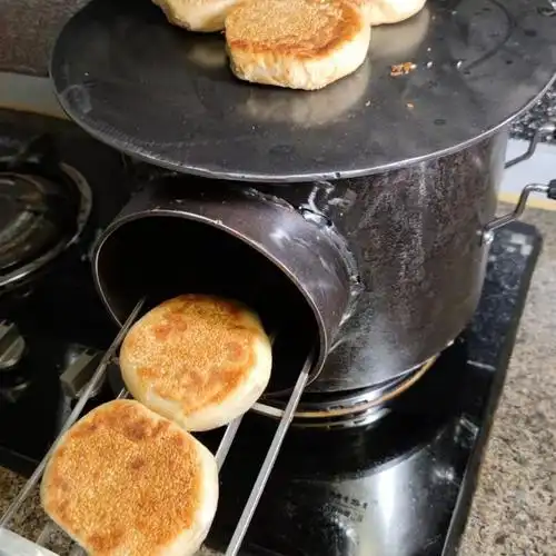燃气烤烧饼炉子打烧饼的炉子家用摆摊商用梅干菜潼关火烧馍炉子