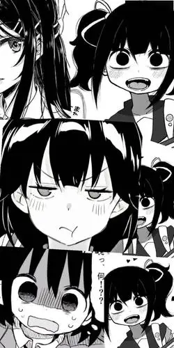 黑白动漫壁纸黑白漫画风拼接动漫壁纸