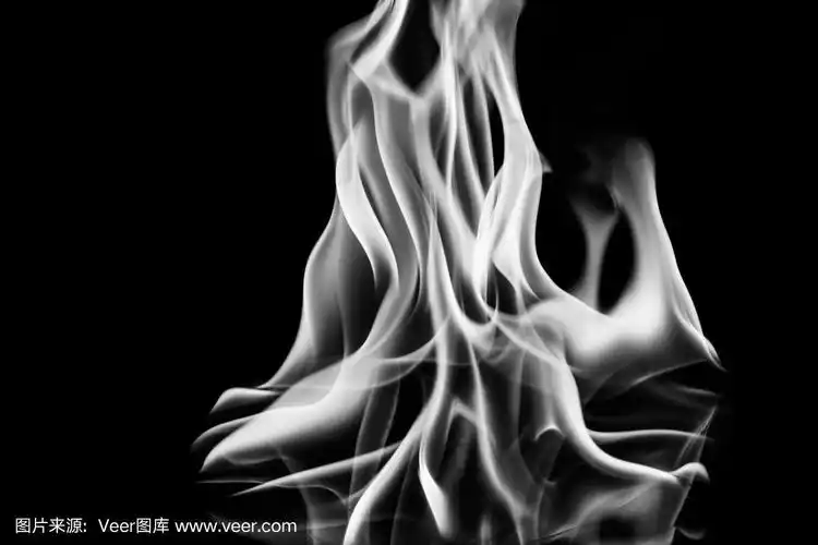 抽象,火,黑白图片,式样,图像特效