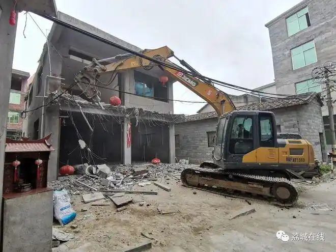 面积约600平方米!莆田2宗违建被拆除