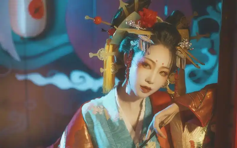 【老八】花魁道中 - 和风花魁发型教程