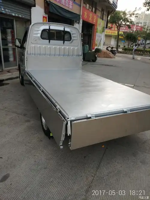 2单排小卡加装不锈钢栏板和铁板_五菱荣光小卡论坛_汽车之家论坛