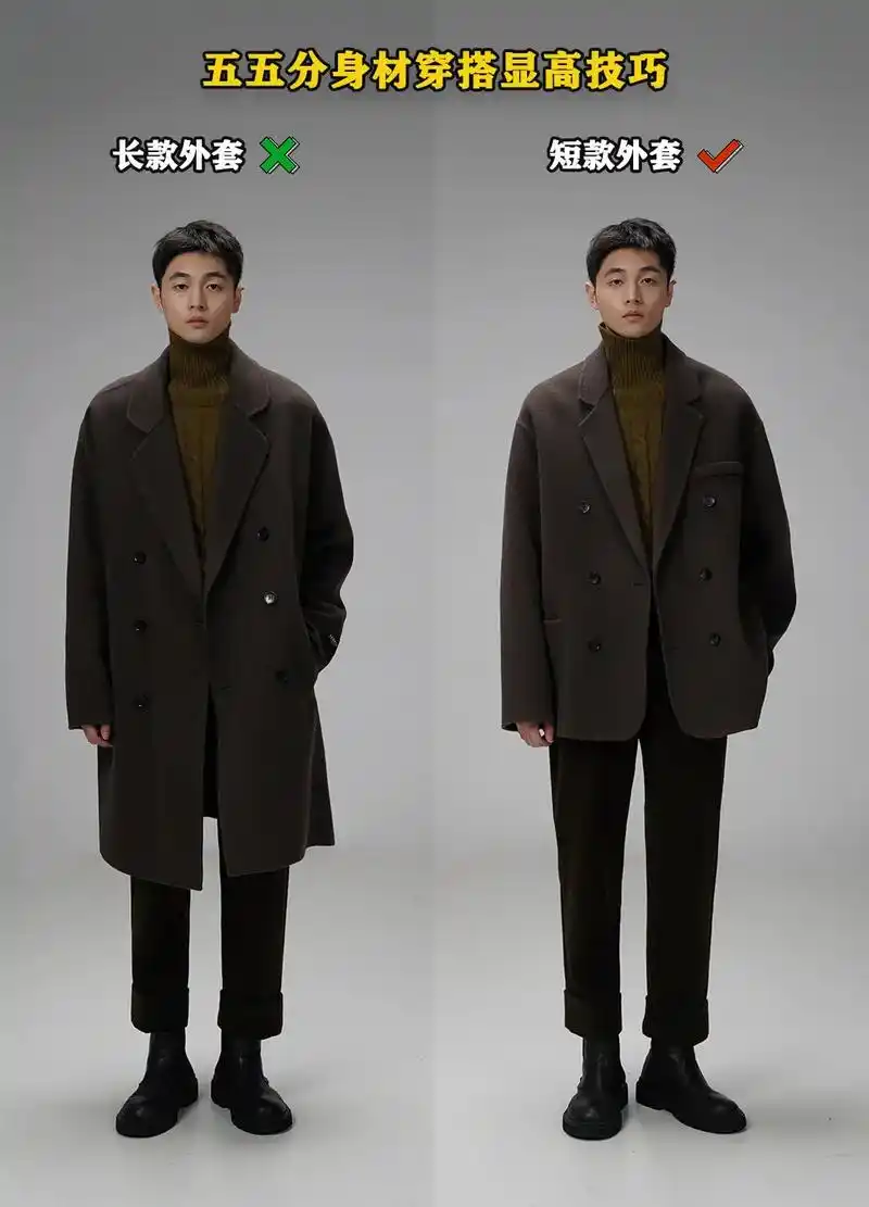 身高不够穿搭来凑,五五分男生怎么穿更显高?#轻熟穿搭 #韩系 - 抖音