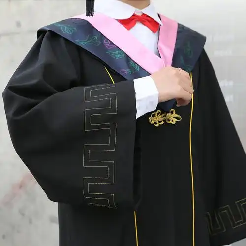 学士大学生毕业礼服学位服班服袍本科女男文科学生校服