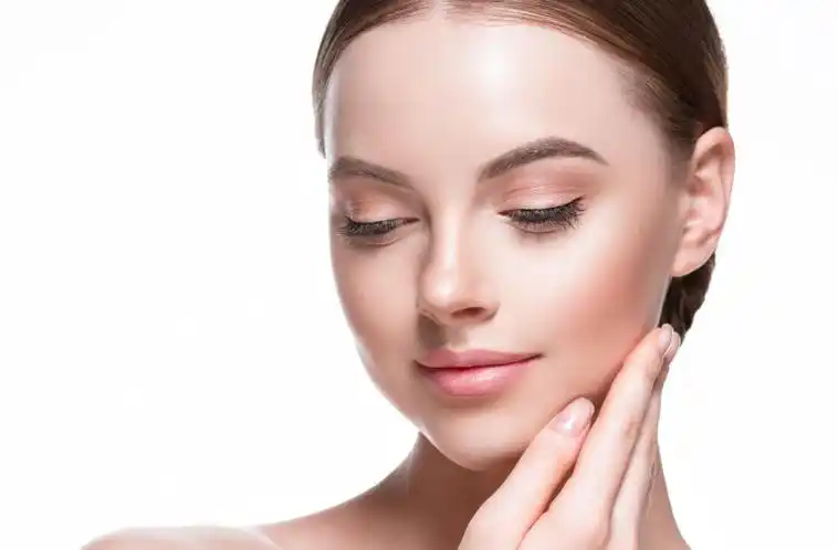 水润肌肤性感美女图片设计模板素材