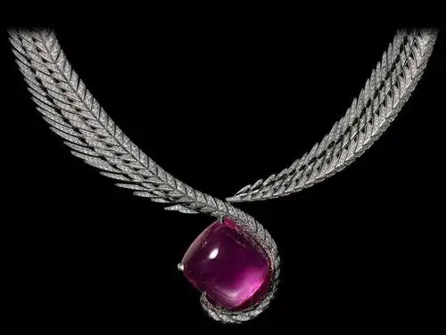 卡地亚自然魔法项链高级珠宝系列