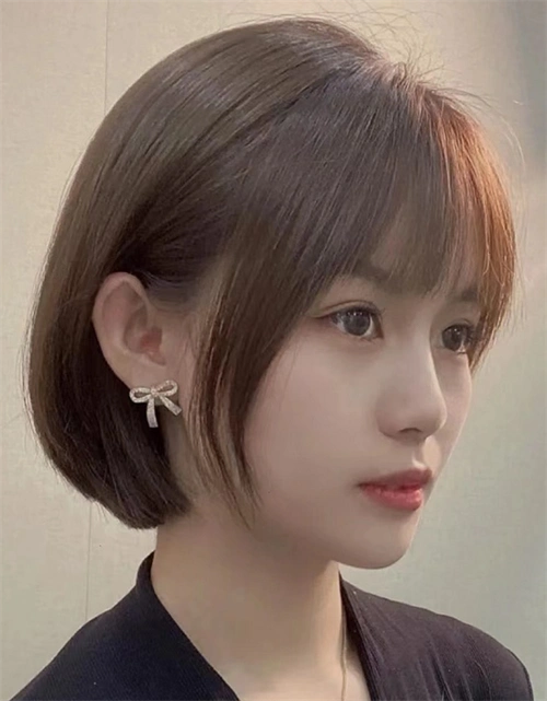 日系韩系波波头 简约清新好打理_波波发型 - 美发站
