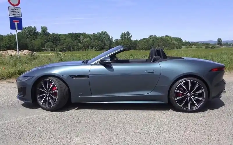 2023捷豹jaguar f-type r 575 awd 敞篷跑车无限速驾驶&沉浸体验 合集