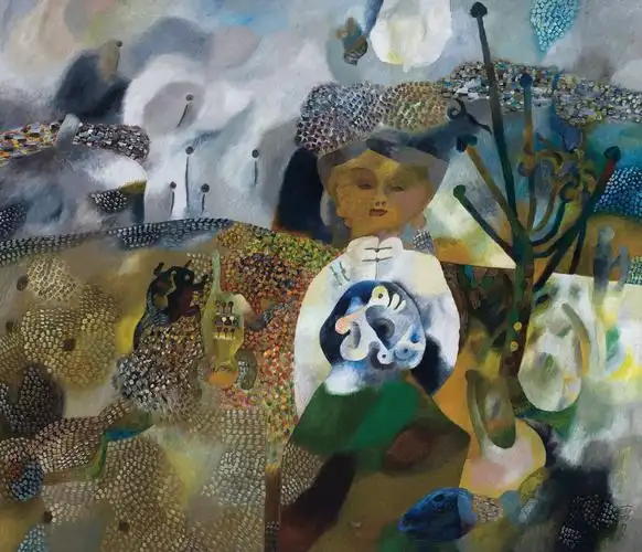 曹力(b.1954) 村女