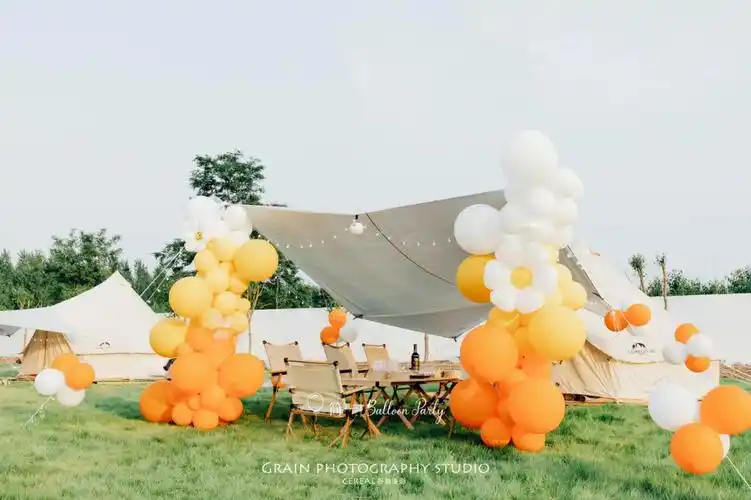 户外布置露营布置