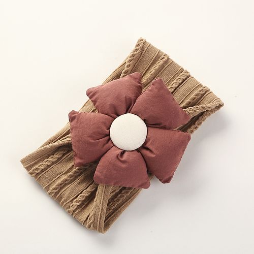 太可爱了!韩国0一3月婴儿护囟门发带超萌大眼睛女宝宝孩遮囟门萌