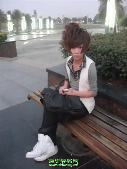 杀马特创始人安子轩/安梦轩发型图片,安梦轩qq图