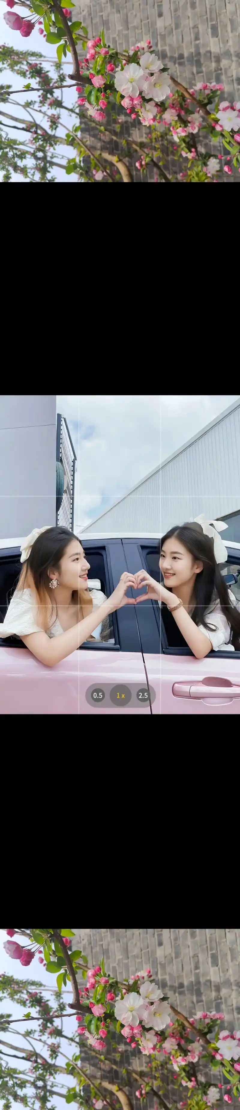 好看又不尬的闺蜜拍照姿势.