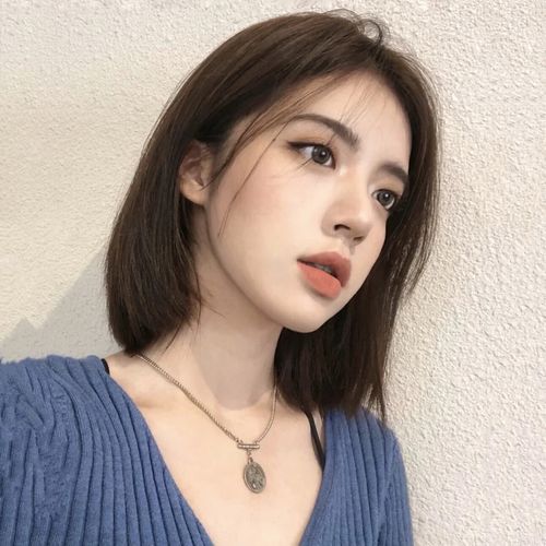 帝都假发女短直发bobo头中分无刘海学生少女修脸自然夜店性感减龄可爱