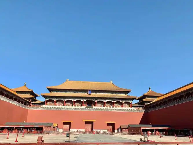 庄严雄伟的午门.