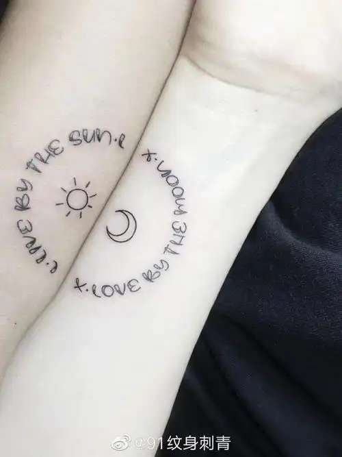 情侣纹身