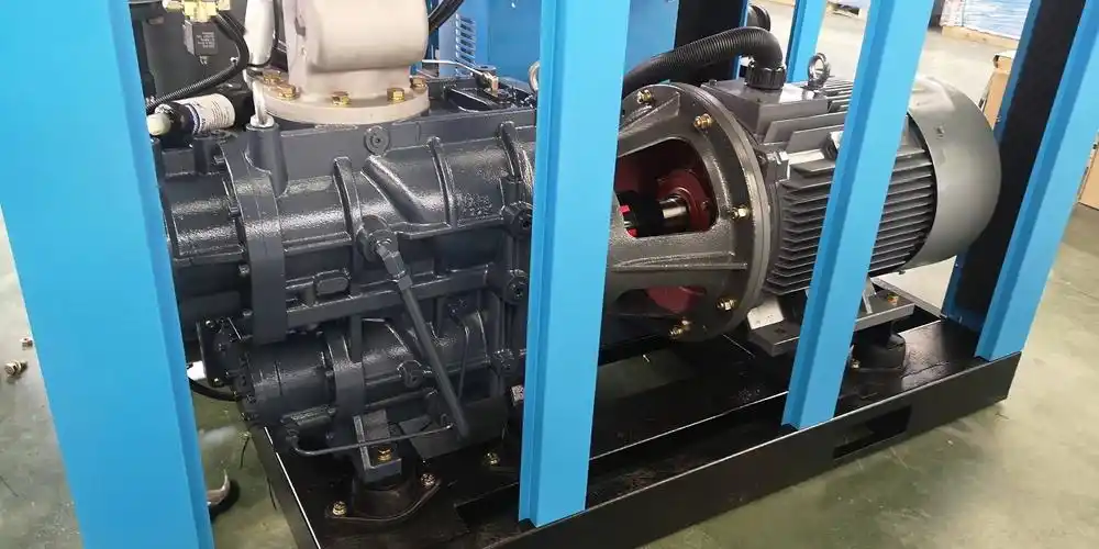 螺杆空压机双级压缩主机双极压缩主机介绍永磁变频双极螺杆空压机技术