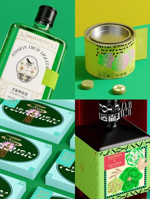 🟩 一抹春天的绿|绿色系包装设计