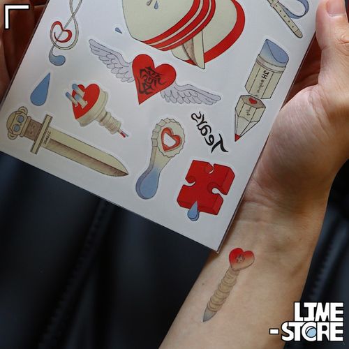 莱姆商店-纹身贴插画原创小众搭配纹身z贴身体贴纸