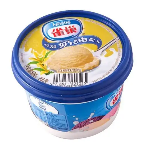 【5份】雀巢冰激凌 香草味雪糕 (盒装 255g)
