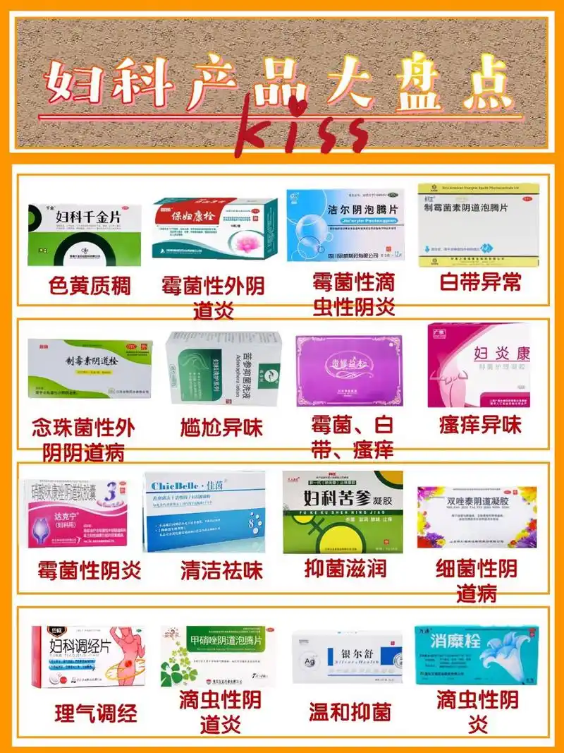 消炎抑菌妇科用药亲测!去除瘙痒异味推荐!